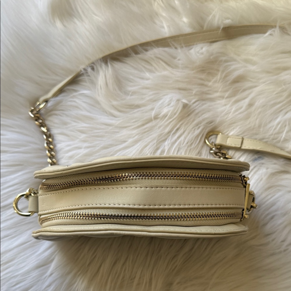 Zara Elegant Cream Shoulder Bag - Picture 2 of 8